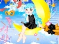                                                                      Yellow moon with princess ﻞﯿﮭﮐ