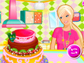                                                                       Barbies Birthday Cake ﻞﯿﮭﮐ