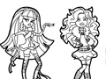                                                                       Monster High Coloring ﻞﯿﮭﮐ