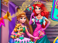                                                                       Anna And Ariel Princess Ball Dress Up ﻞﯿﮭﮐ