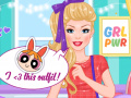                                                                       Barbie`s Look Powerpuff ﻞﯿﮭﮐ