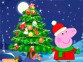                                                                       Peppa Pig Christmas Tree Deco ﻞﯿﮭﮐ