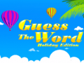                                                                       Guess the Word Holiday Edition ﻞﯿﮭﮐ
