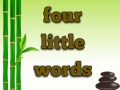                                                                       Four Little Words ﻞﯿﮭﮐ