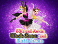                                                                       Ellie and Annie Black Swan and White Swan ﻞﯿﮭﮐ