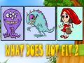                                                                       What Does Not Fit 2 ﻞﯿﮭﮐ