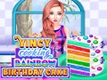                                                                       Vincy Cooking Rainbow Birthday Cake ﻞﯿﮭﮐ