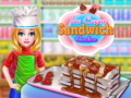                                                                       Ice Cream Sandwich Cake ﻞﯿﮭﮐ
