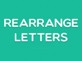                                                                       Rearrange Letters ﻞﯿﮭﮐ