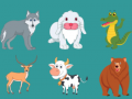                                                                       Learn Animals Game ﻞﯿﮭﮐ