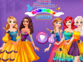                                                                       Disney Princesses Rainbow Dresses ﻞﯿﮭﮐ