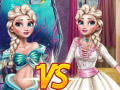                                                                      Elsa Mermaid Vs Princess ﻞﯿﮭﮐ