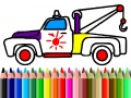                                                                       Back To School: Trucks Coloring ﻞﯿﮭﮐ