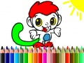                                                                       Back To School: Monkey Coloring ﻞﯿﮭﮐ