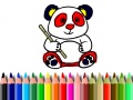                                                                      Back To School: Panda Coloring ﻞﯿﮭﮐ