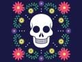                                                                       Colorful Skull Jigsaw ﻞﯿﮭﮐ