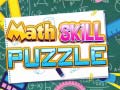                                                                       Math Skill Puzzle ﻞﯿﮭﮐ