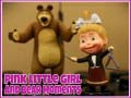                                                                       Pink Little Girl and Bear Moments ﻞﯿﮭﮐ
