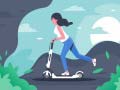                                                                       Electric Scooter Rides Jigsaw ﻞﯿﮭﮐ