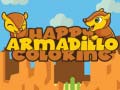                                                                       Happy Armadillo Coloring ﻞﯿﮭﮐ