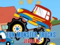                                                                       Fun Monster Trucks Jigsaw ﻞﯿﮭﮐ
