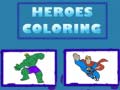                                                                       Heroes Coloring  ﻞﯿﮭﮐ