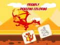                                                                       Friendly Dragons Coloring ﻞﯿﮭﮐ