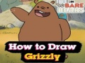                                                                      We Bare Bears How to Draw Grizzly ﻞﯿﮭﮐ