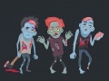                                                                       Zombies and Skeletons Coloring ﻞﯿﮭﮐ