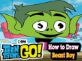                                                                       How to Draw Beast Boy ﻞﯿﮭﮐ
