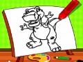                                                                       Easy Kids Coloring Dinosaur ﻞﯿﮭﮐ