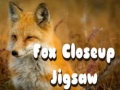                                                                       Fox Closeup Jigsaw ﻞﯿﮭﮐ