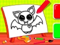                                                                       Easy Kids Coloring Bat ﻞﯿﮭﮐ