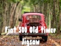                                                                       Fiat 500 Old Timer Jigsaw ﻞﯿﮭﮐ