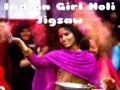                                                                       Indian Girl Holi Jigsaw ﻞﯿﮭﮐ