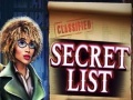                                                                       Secret List ﻞﯿﮭﮐ