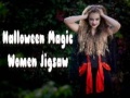                                                                       Halloween Magic Women Jigsaw ﻞﯿﮭﮐ