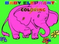                                                                       Baby Elephant Coloring ﻞﯿﮭﮐ