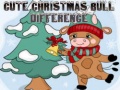                                                                       Cute Christmas Bull Difference ﻞﯿﮭﮐ
