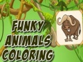                                                                       Funky Animals Coloring ﻞﯿﮭﮐ