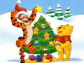                                                                       Winnie the Pooh Christmas Jigsaw Puzzle ﻞﯿﮭﮐ