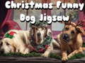                                                                      Christmas Funny Dog Jigsaw ﻞﯿﮭﮐ