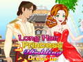                                                                       Long Hair Princess Wedding Dress up ﻞﯿﮭﮐ