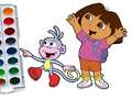                                                                       Dora The Explorer Coloring Book ﻞﯿﮭﮐ