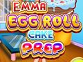                                                                       Emma Egg Roll Cake Prep ﻞﯿﮭﮐ