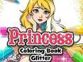                                                                       Princess Coloring Book Glitter ﻞﯿﮭﮐ