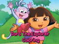                                                                       Dora The Explorer Coloring ﻞﯿﮭﮐ