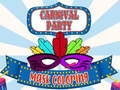                                                                       Carnival Party Mask Coloring ﻞﯿﮭﮐ