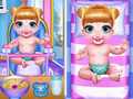                                                                       Twins Lovely Bathing Time ﻞﯿﮭﮐ