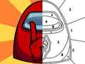                                                                       Among Us Them Coloring Book ﻞﯿﮭﮐ